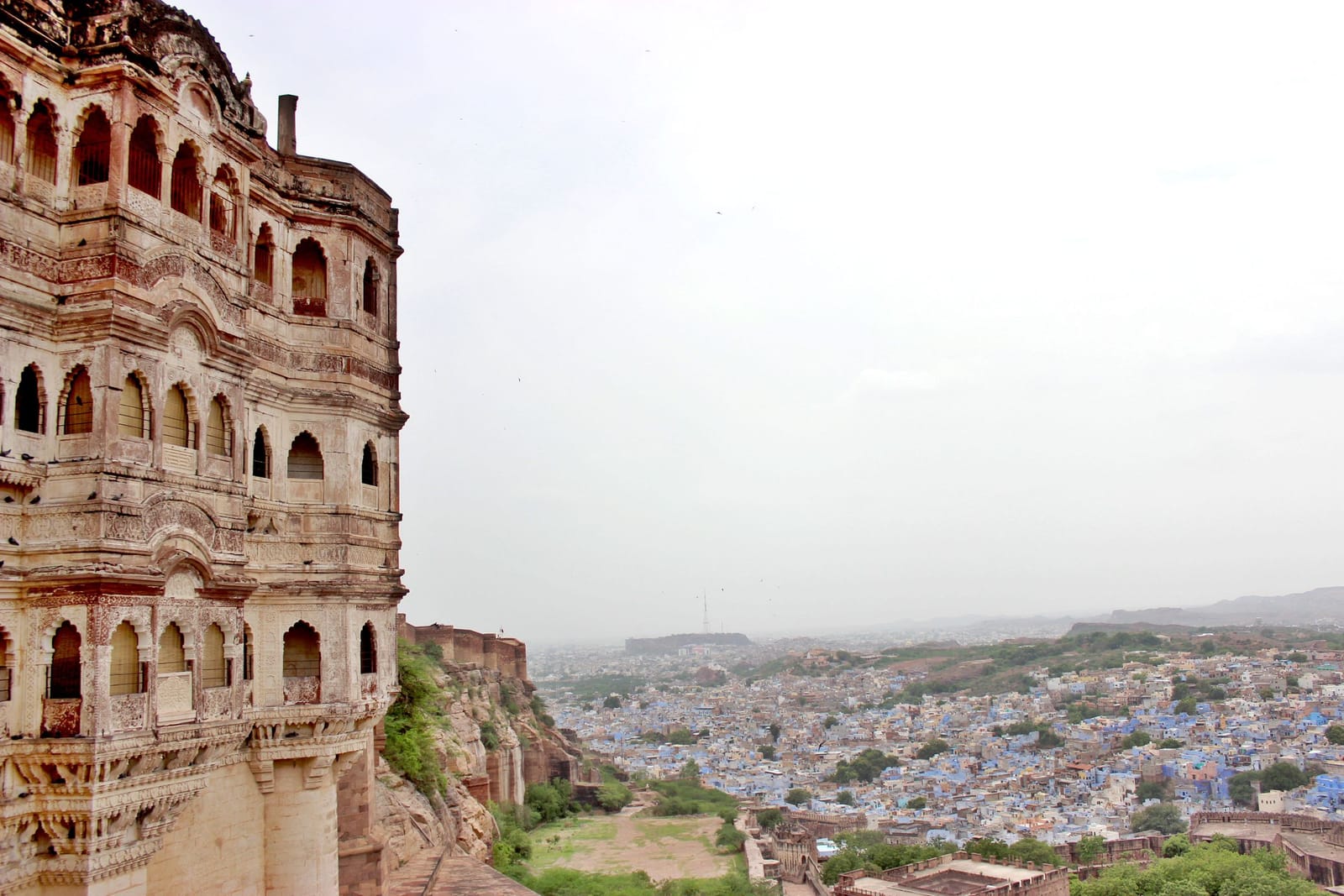 Mehrangarh Fort standing above the blue houses of Jodhpur, where SCORE began.